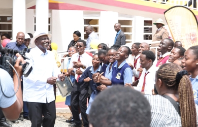 President visits KMTC Malava Campus on his Kakamega County development tour