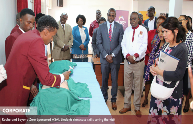 KMTC Hosts Delegation from ROCHE and BEYOND ZERO