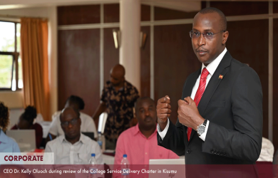 College Set to Boost its Service Delivery through Automation