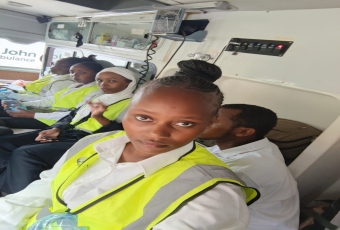 KMTC Wajir Students Support Madaraka Day Celebrations with Emergency Response Services